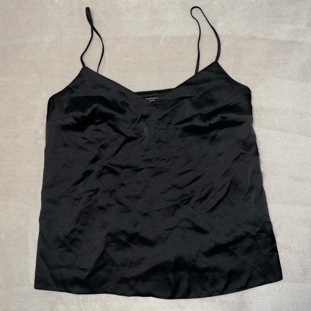 Lipsy London Black Satin Top